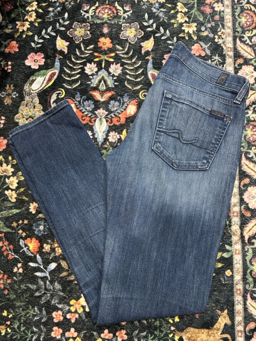 7 For All Mankind Straight Leg Roxanne Jeans